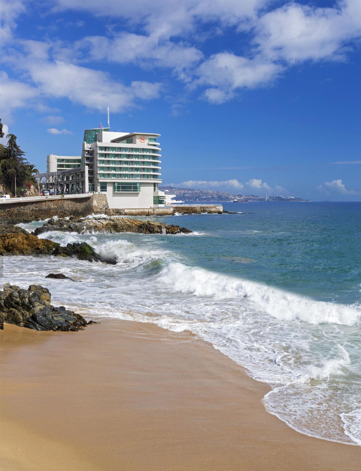 Sheraton Miramar Hotel & Convention Center Vina del Mar Exteriér fotografie The beach of the Hotel